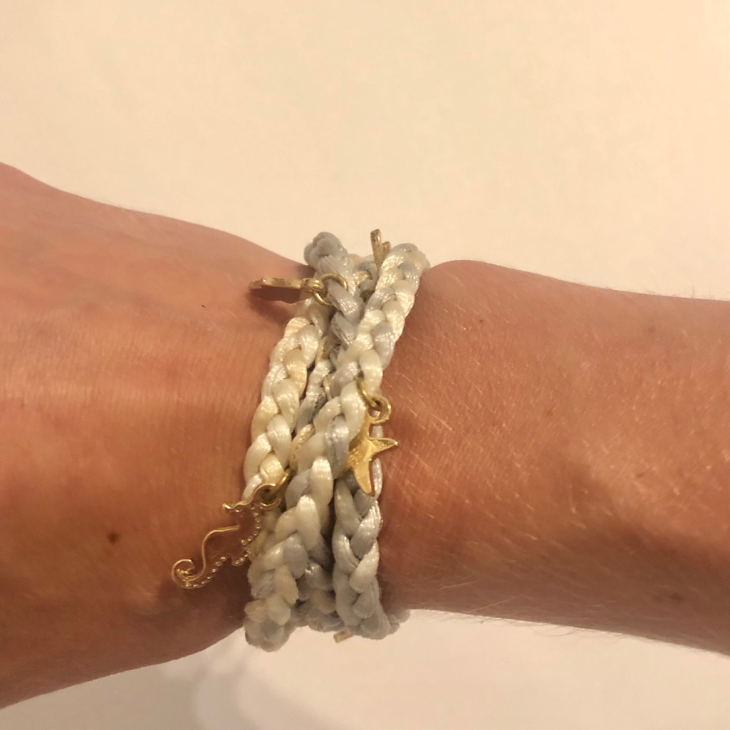 Erika Charmed Wrapped Bracelet 12$